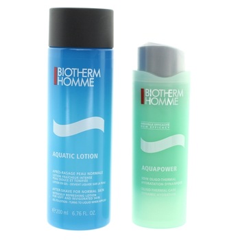Set Biotherm Homme Aquapower Gel, Lotiune Aquatic Aftershave Lotion 75 ml + 200 ml Set Biotherm Homme Aquapower Gel, Lotiune Aquatic Aftershave Lotion 75 ml + 200 ml