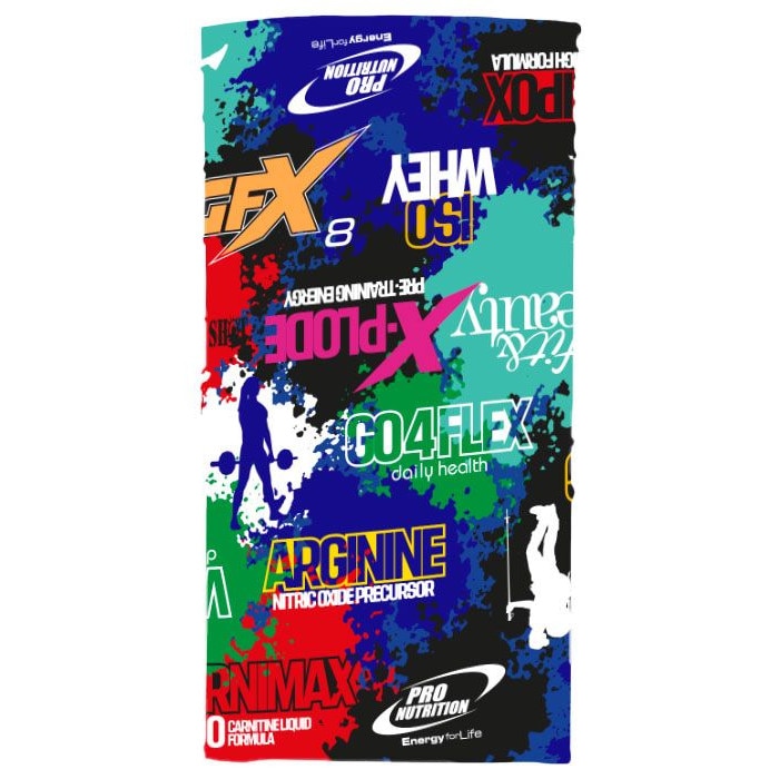 Bandana Elastica Pro Nutrition Multicolor