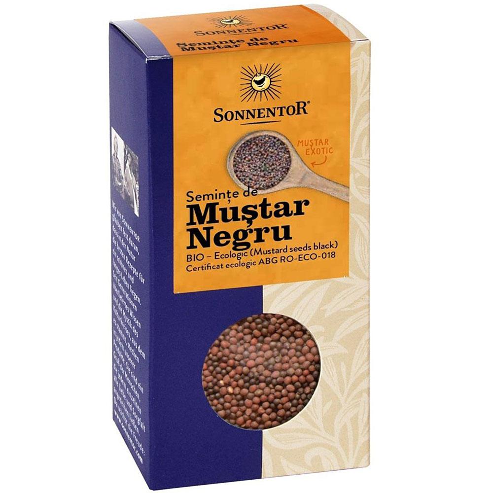Seminte de mustar negru Bio 80 g Sonnentor