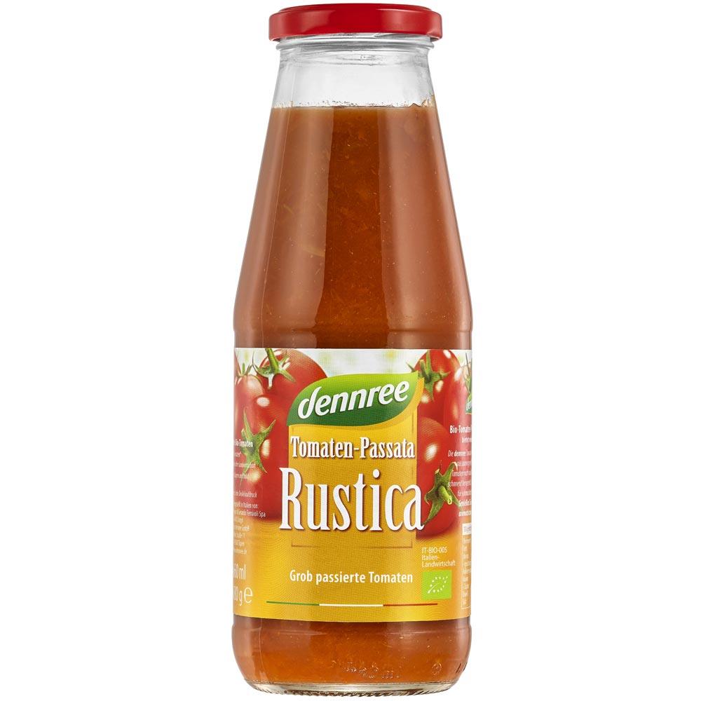 Rosii pasate Rustica Bio 680 g Dennree