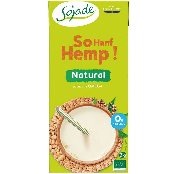 Bautura din canepa UHT Bio 1 l Sojade