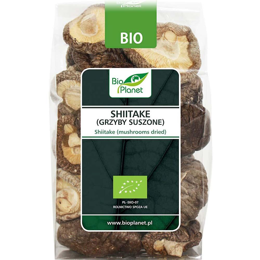 Ciuperci Shiitake uscate Bio 50 g Bio Planet