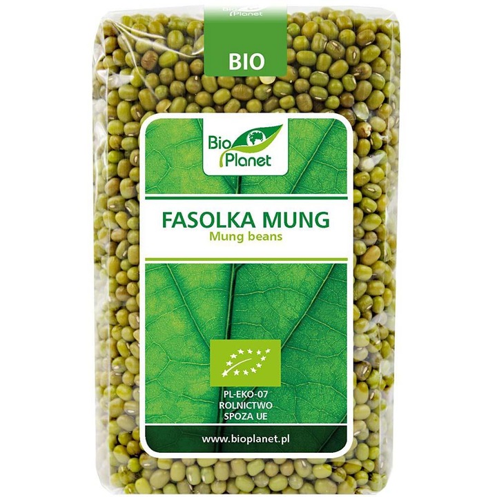 Fasole Mung Bio 500 g Bio Planet - Bio Planet