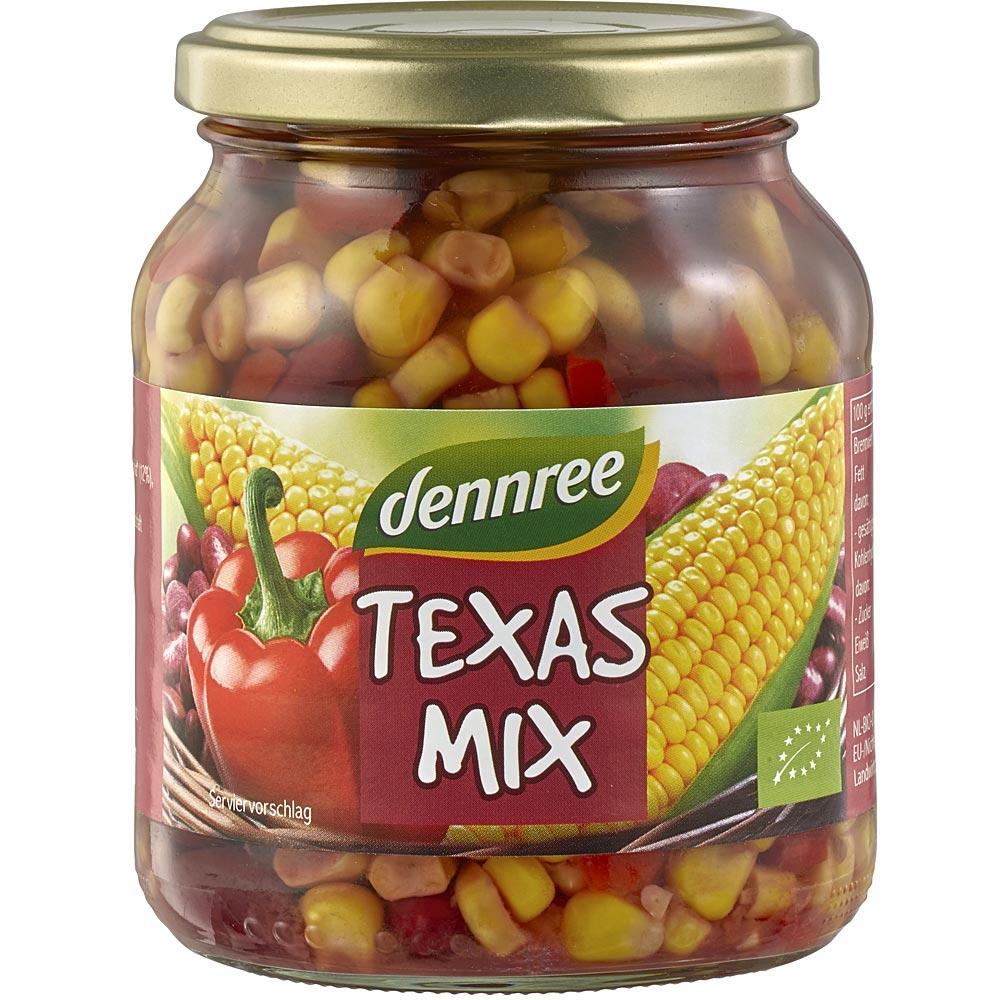Amestec de legume Texas Bio 350 g Dennree