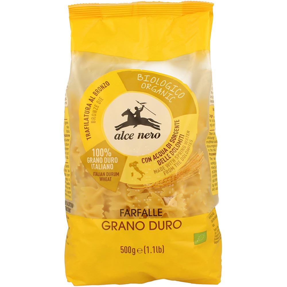 Farfalle din grau dur Bio 500 g Alce Nero