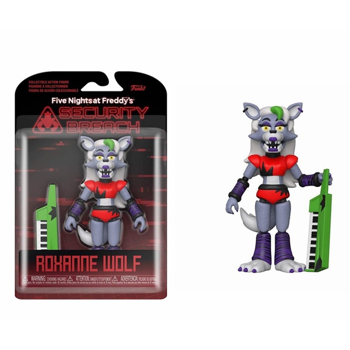 Екшън фигурa Funko Pop Games, Five Nights at Freddy’s, Security Breach - Roxanne Wolf