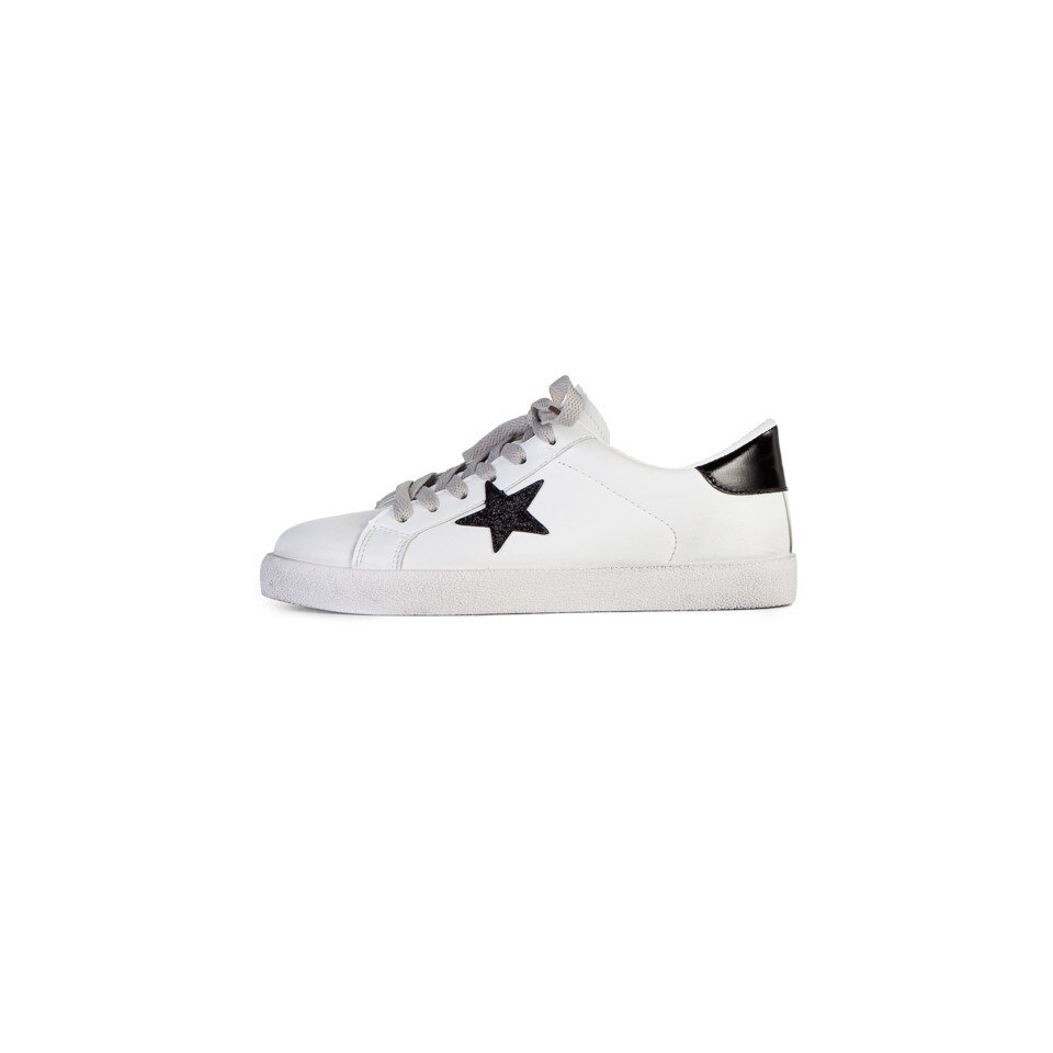 Pantofi sport dama Shiba, Alb/Negru