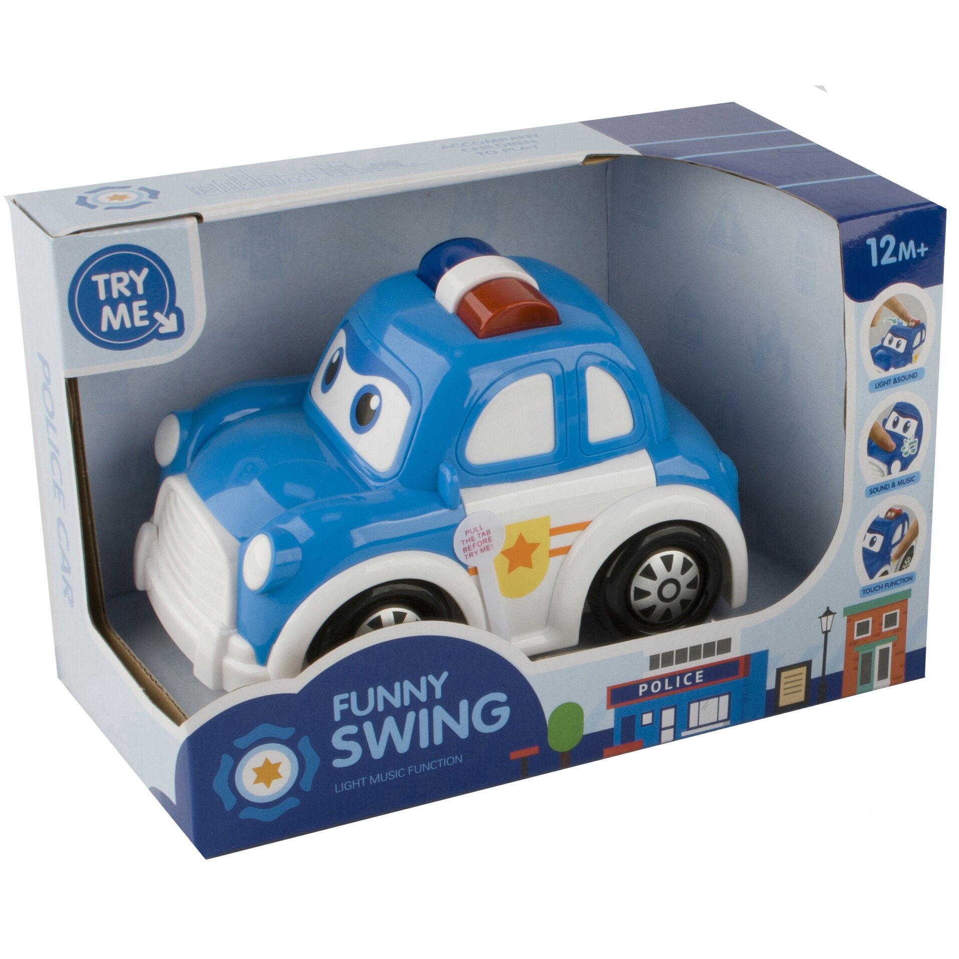 Jucarie M-Toys - Masina de Politie, cu sunete