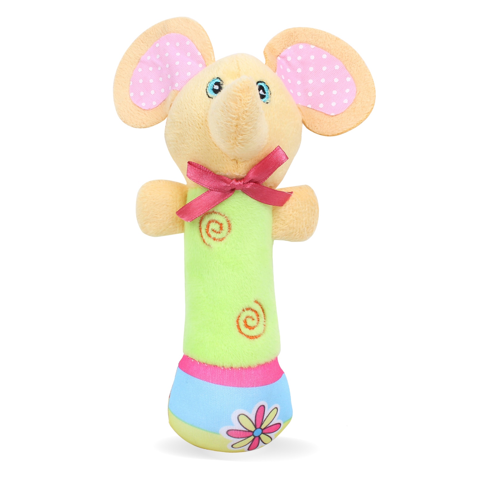 Jucarie zornaitoare din plus, M-Toys Elefant
