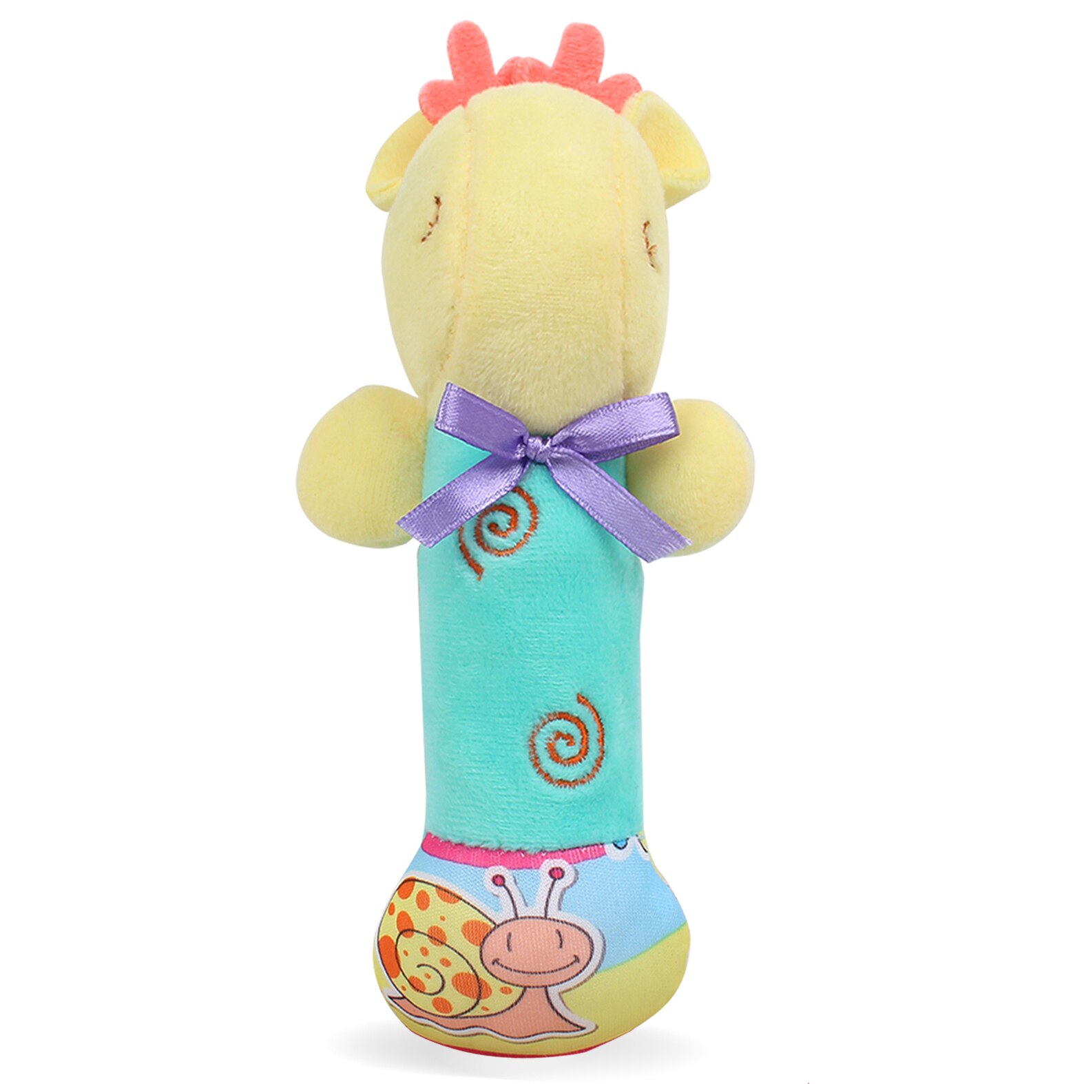 Jucarie zornaitoare din plus, M-Toys Girafa
