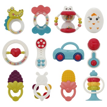 Set 12 jucarii zornaitoare M-Toys Set 12 jucarii zornaitoare M-Toys