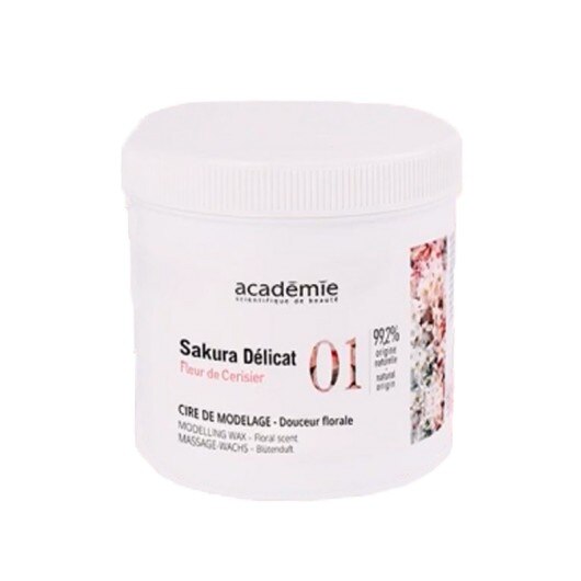 Ceara de masaj corporal profesional Academie Spa Destinations Sakura Delicat 450ml