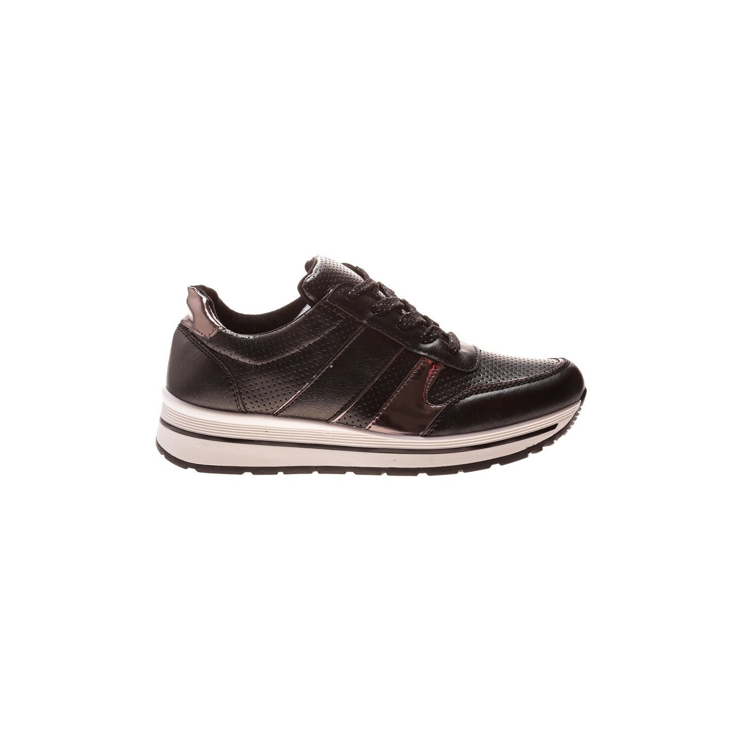 Pantofi sport dama Elouzee negru, Negru