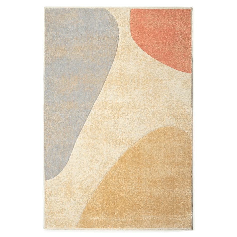 Covor sintetic Soho 8907-1-17933, 200 x 300 cm, crem/galben/portocaliu, modern