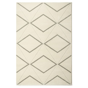 Covor sintetic Soho 5945-1-16833, 80 x 150 cm, bej/gri, geometric Covor sintetic Soho 5945-1-16833, 80 x 150 cm, bej/gri, geometric