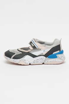 Puma, Sandale cu aspect colorblock Nova Puma, Sandale cu aspect colorblock Nova