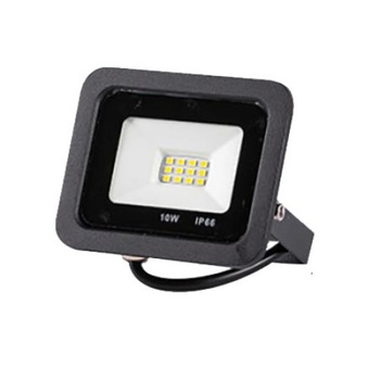 Proiector LED 10W negru mini Slim SMD IP66 exterior, lumina alb rece Proiector LED 10W negru mini Slim SMD IP66 exterior, lumina alb rece