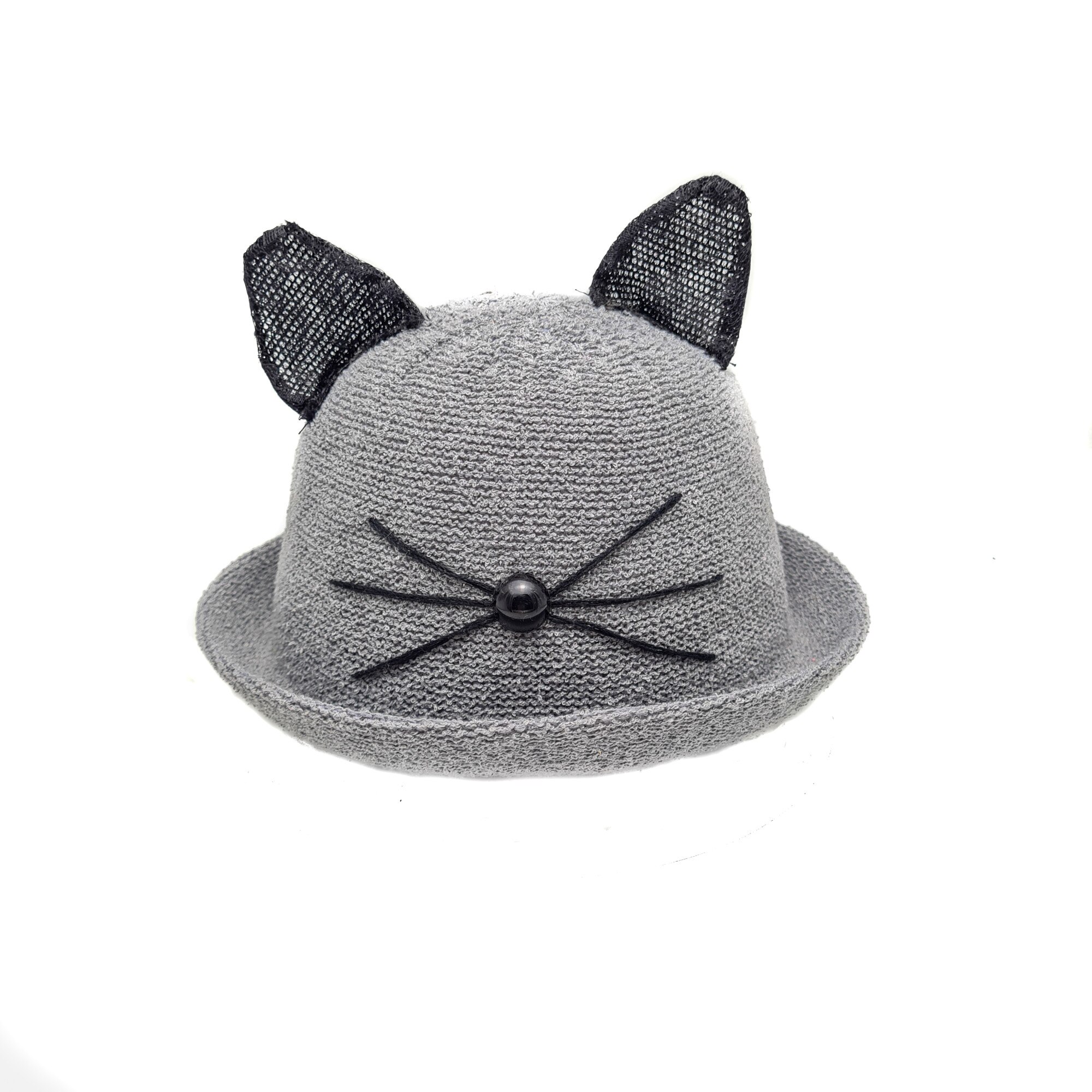 Palarie pisicuta copii, Tia Accesorii, gri