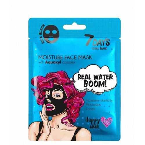 Masca pentru fata Water Boom!, 7 Days, Hidratanta, 25 g