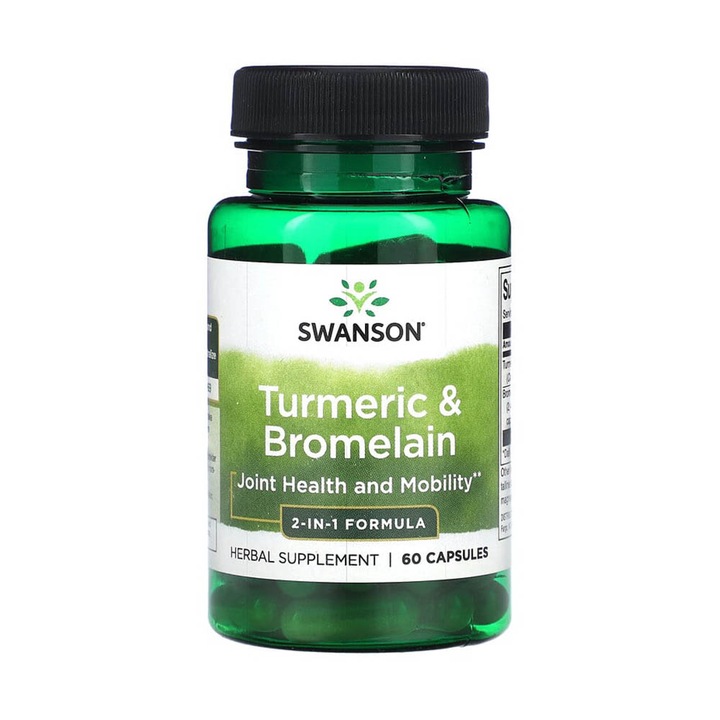 Full Spectrum Turmeric & Bromelain, Swanson, 60 capsule SW1412