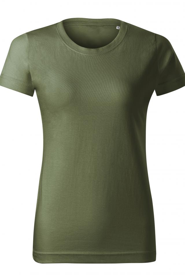 Tricou pentru dama Basic Free, Khaki