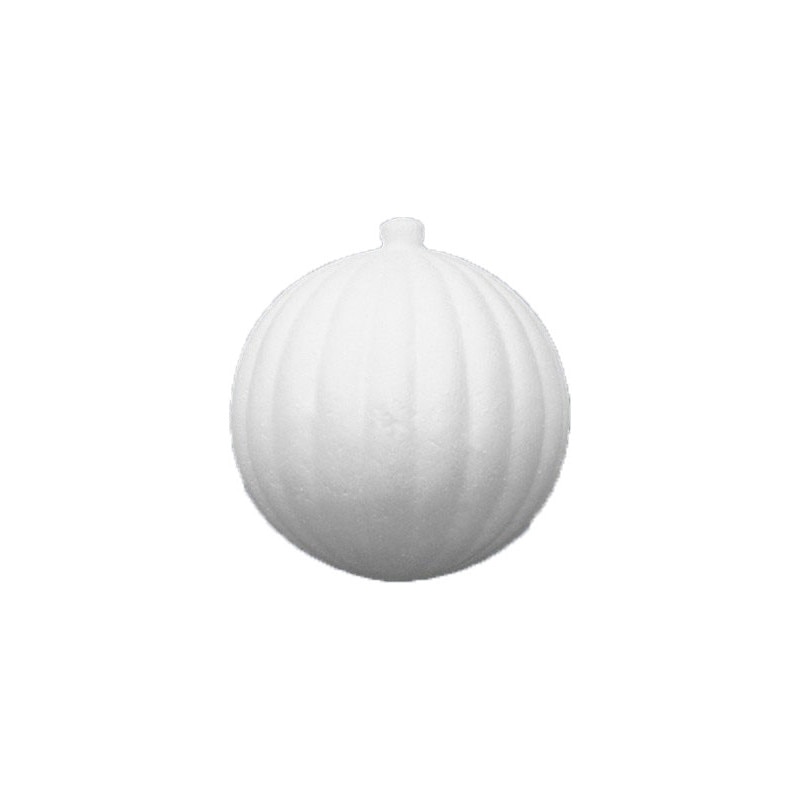 Glob cu dungi verticale, h.8,5 x 8cm polistiren HD, COLORARTE