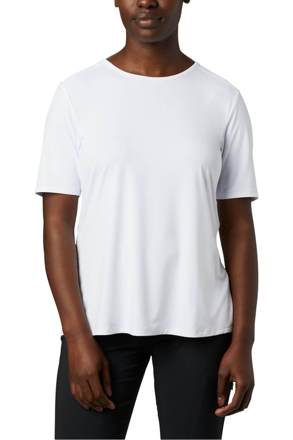 Tricou pentru dama, Columbia Chill River SS, Rosu, Alb