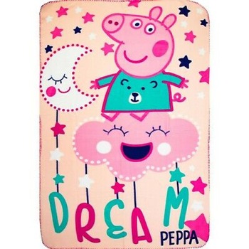 Patura Peppa Pig Dream 100x150 cm Roz Patura Peppa Pig Dream 100x150 cm Roz