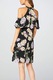 Rochie pentru femei, Truth & Fable, Poliester, Motive florale, Albastru/Mov, L INTL