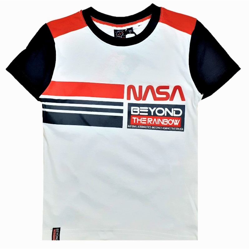 Tricou NASA, Beyond the Rainbow, Alb