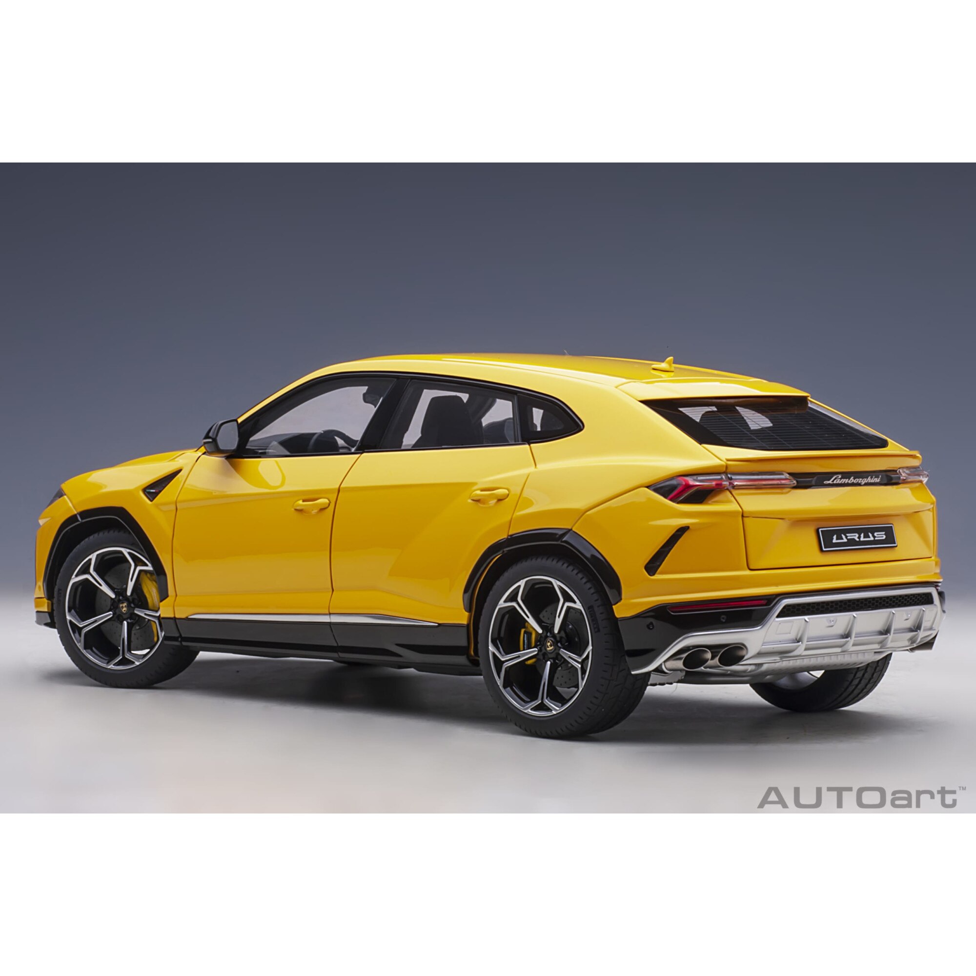 Macheta auto Lamborghini Urus (2020), 1:18, Galben, AutoArt - eMAG.ro