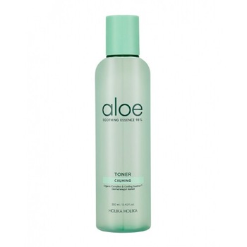 Toner hidratant cu extract de aloe si centella asiatica, Holika Holika, 250 ml Toner hidratant cu extract de aloe si centella asiatica, Holika Holika, 250 ml