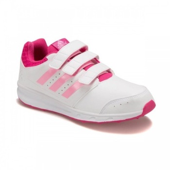 Pantofi sport copii ADIDAS IK SPORT 2 CF K 37 1/3 EU, Alb/Roz Pantofi sport copii ADIDAS IK SPORT 2 CF K 37 1/3 EU, Alb/Roz