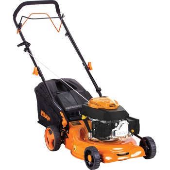 Masina de tuns gazonul pe benzina VillagerATLAS 3110T, 3.6 CP, 146 CC, autopropulsata, 42 cm latime lucru, 6 trepte, 40 l volum sac colector Masina de tuns gazonul pe benzina VillagerATLAS 3110T, 3.6 CP, 146 CC, autopropulsata, 42 cm latime lucru, 6 trepte, 40 l volum sac colector