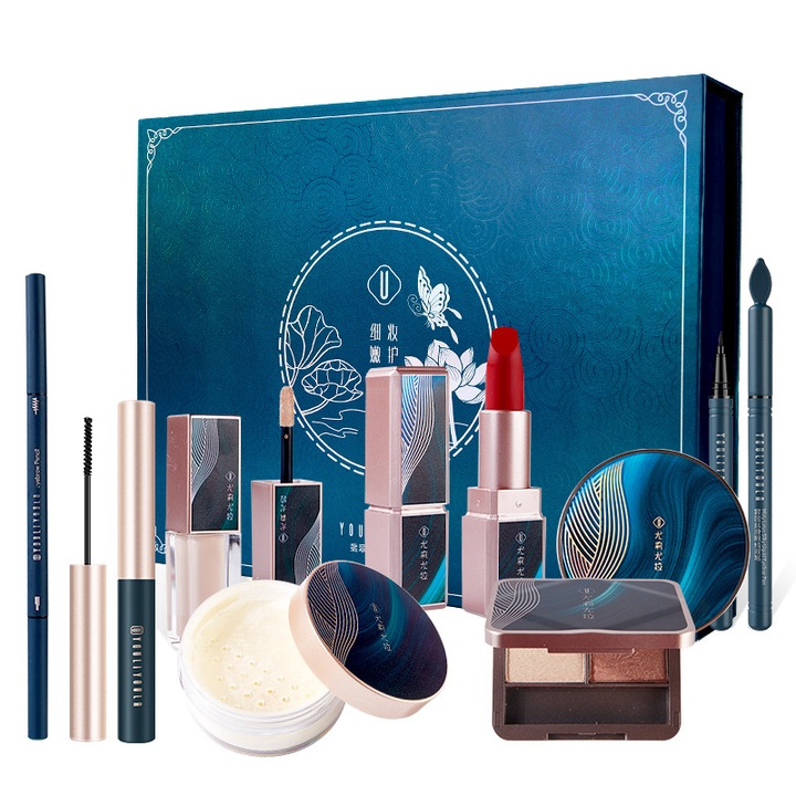 Trusa de machiaj pentru femei, kit profesional, produse make up coreene