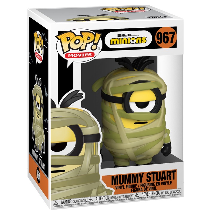 Figurina Funko POP! Movies - Minions, Mummy Stuart 967