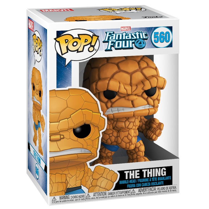 Figurina Funko POP! Marvel - Fantastic Four, The Thing 560
