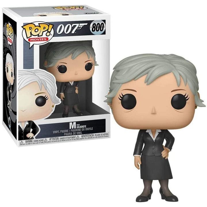 Figurina Funko POP! Movies - James Bond S2, M 800