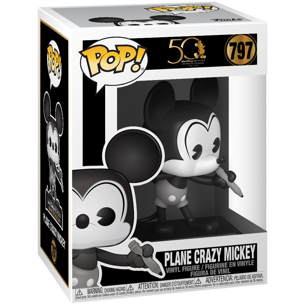 Figurina Funko POP! Disney - Archives, Plane Crazy Mickey 797