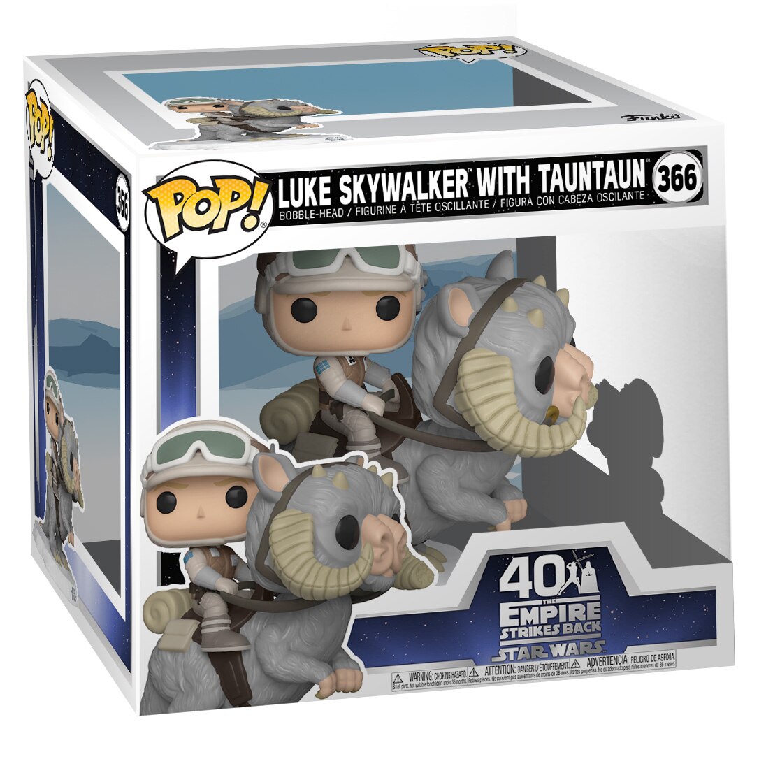 Figurina Funko POP! Deluxe Star Wars - Luke on TaunTaun 366