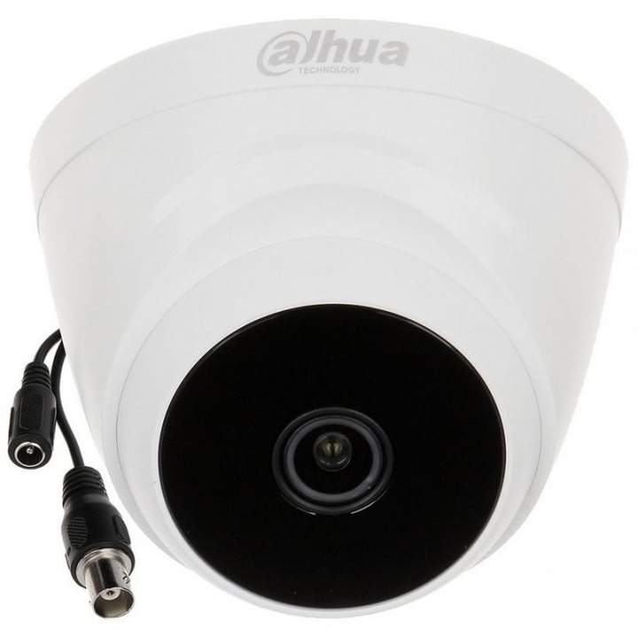 Camera de supraveghere pentru interior, dome, 5mp, lentila 2.8mm, ir 20m, HAC-T1A51P-0280B-S2, Dahua