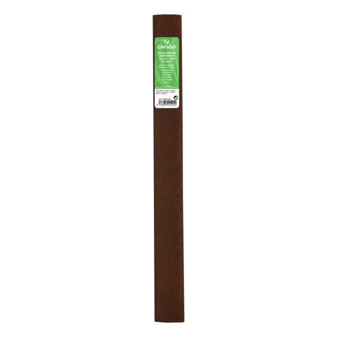 Hartie creponata CANSON standard 0,5 x 2,5m, 32g/mp, 60% MARRON(MARO)