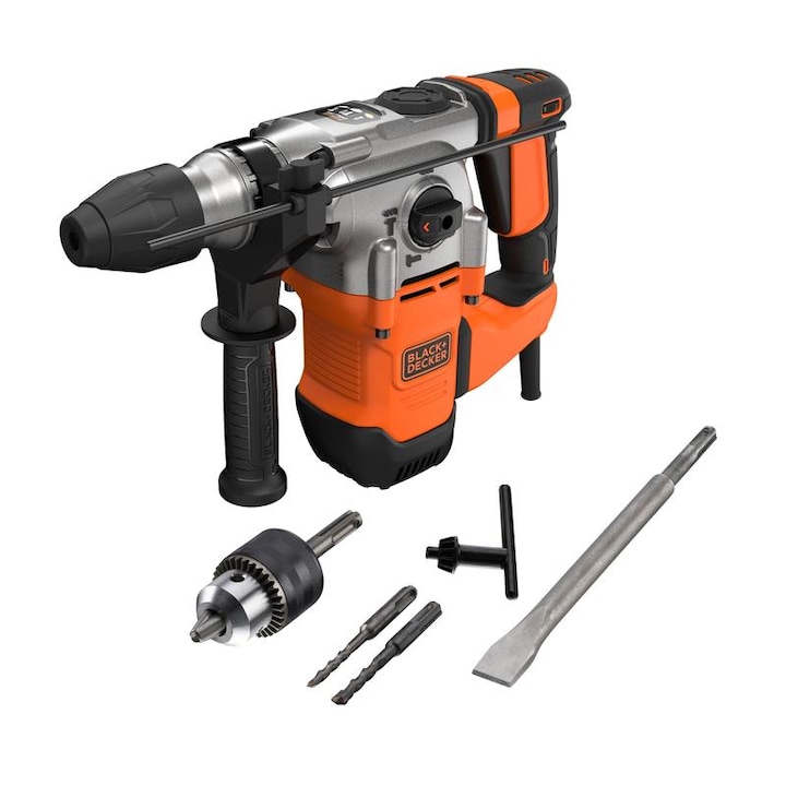 Перфоратор Black & Decker, 3 функции, 1250 W