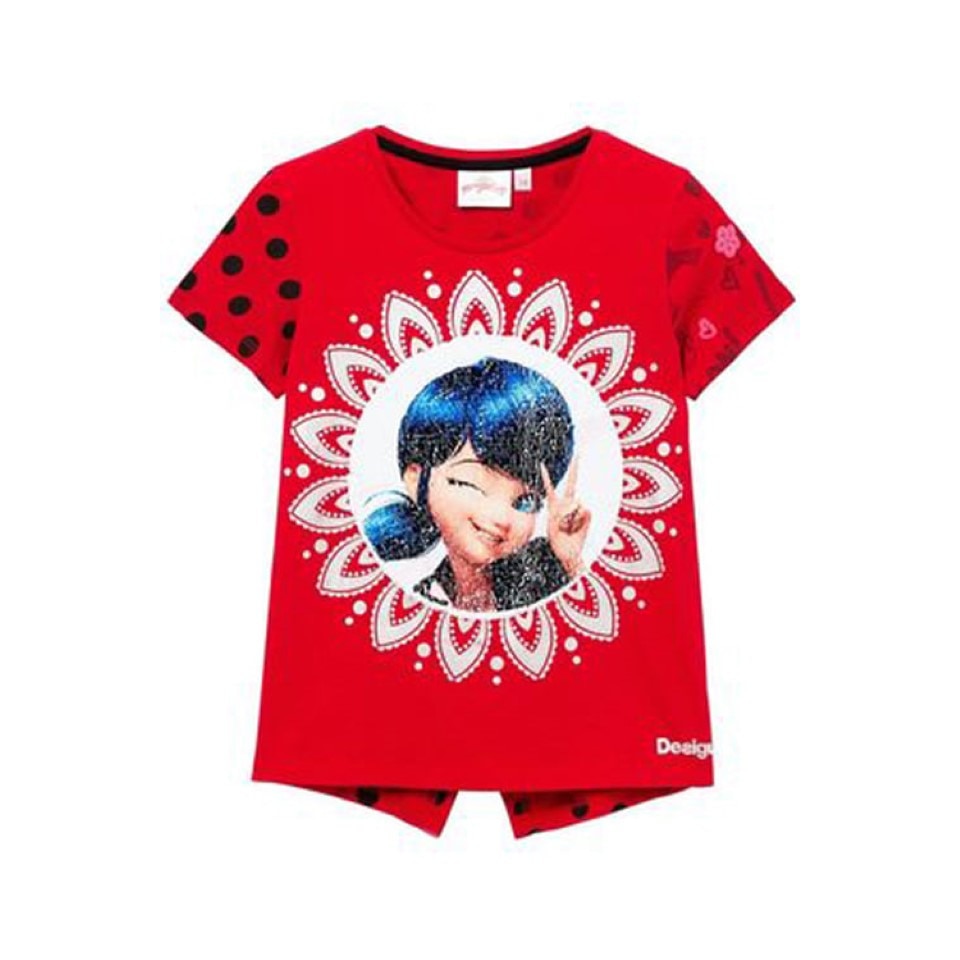 Bluza Desigual 19SGTKXA, Rosu, 152 CM