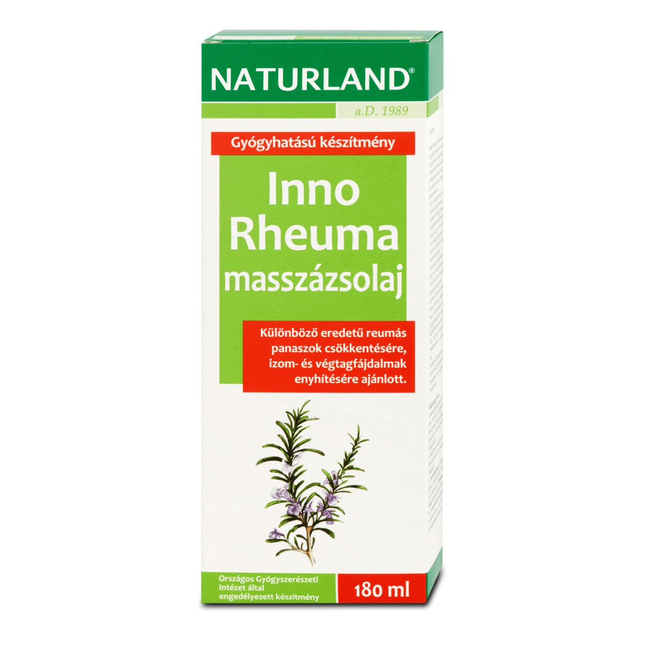 Ulei de masaj Inno Rheuma 180 ml