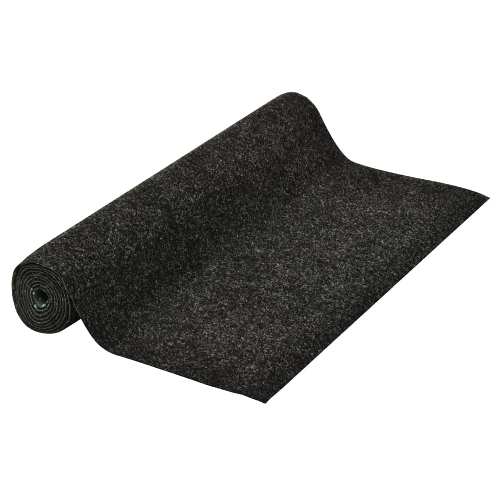 Gazon artificial cu crampoane, antracit, 5x1,33 m 147663