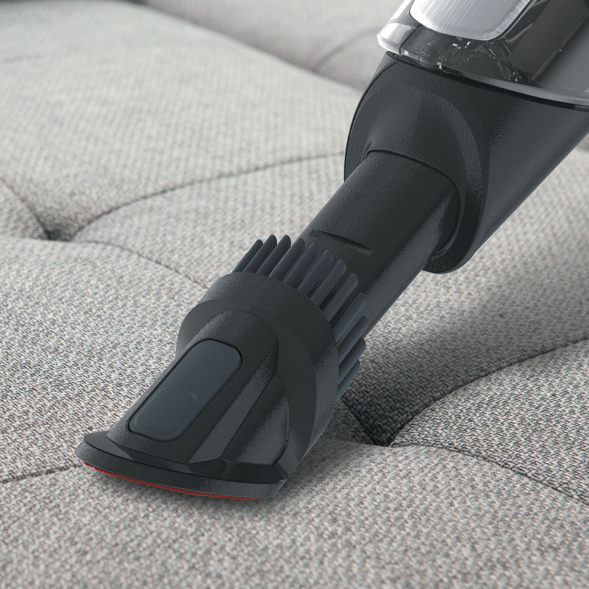 Aspirator de mana, Hoover, 0.15 l, Negru/Gri