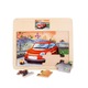 Puzzle din lemn, Pino, Automobil, 12 piese