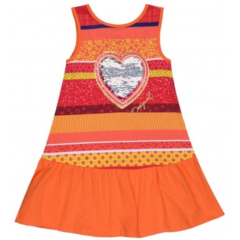 Rochie Desigual 18WGVKX1, Oranj, 164 CM Rochie Desigual 18WGVKX1, Oranj, 164 CM