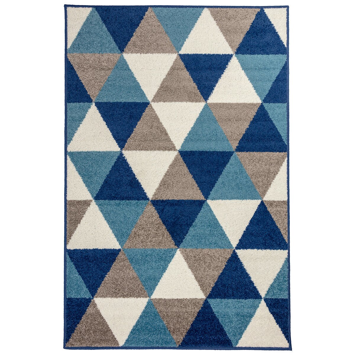 Covor Modern & Geometric Alwin, Albastru/Gri 160x235, C97-031609